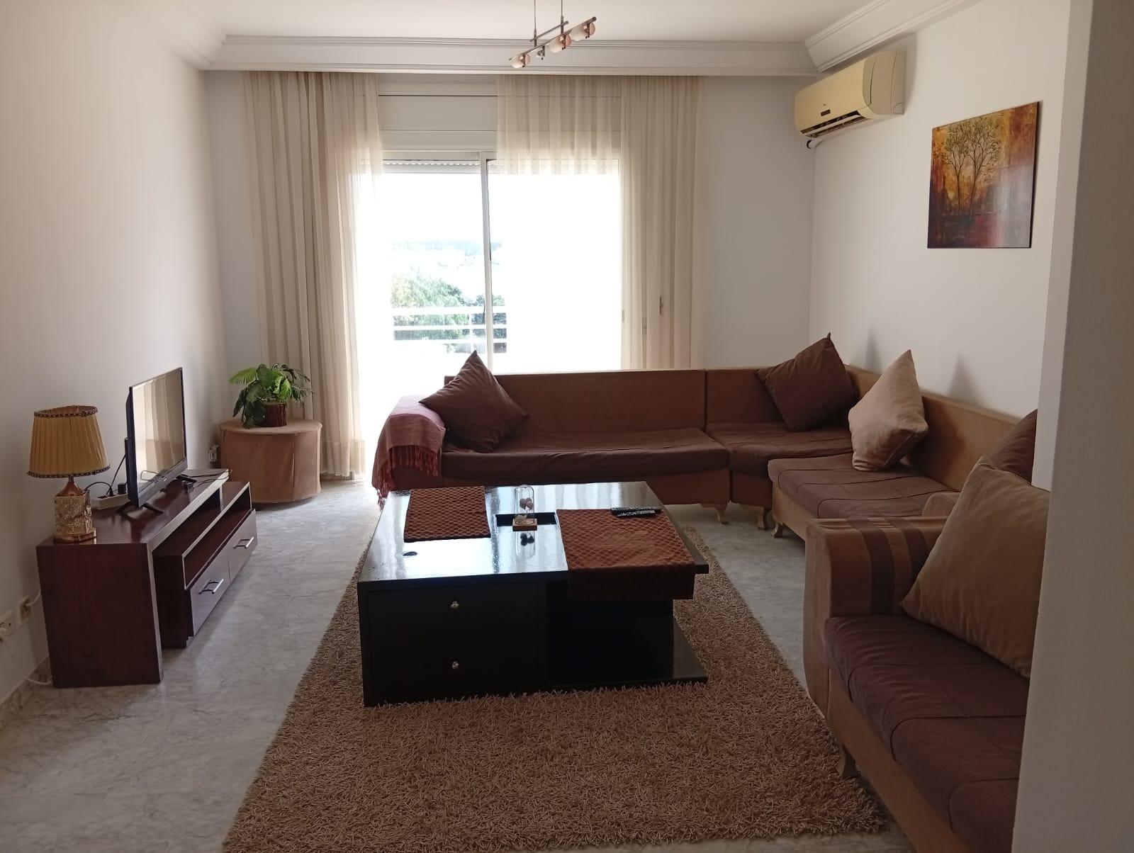 À louer : Appartement meublé S+3 à Laouina, cité Wahat