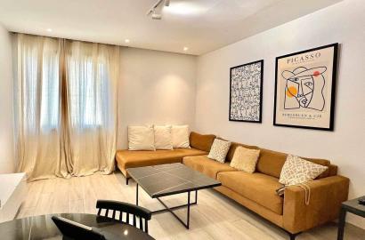 Un magnifique appartement S+2 meublé dans une résidence calme et sécurisée à La Marsa